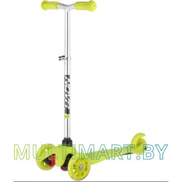Самокат Novatrack Disco-Kids Basic 120H.DISCOKIDS.LM20 (лайм, 2020)
